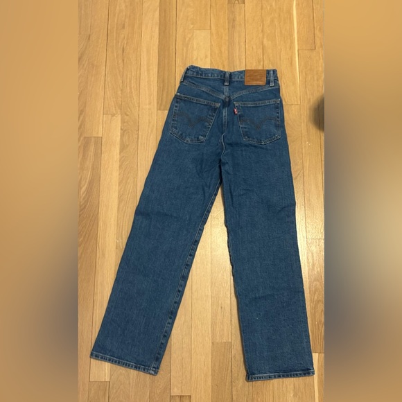 Levi’s Ribcage Straight Jeans size 25 - Picture 8 of 13